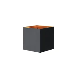 QAZQA wandlampen buiten edwin goudkleurig geïntegreerde led