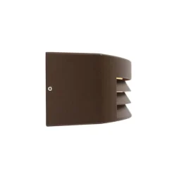 QAZQA wandlampen buiten hurricane bronskleurig e27 Online