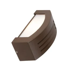 QAZQA wandlampen buiten hurricane bronskleurig e27 Online