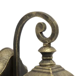 QAZQA wandlampen buiten london bruin e27 Outlet