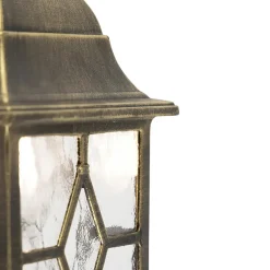 QAZQA wandlampen buiten london bruin e27 Outlet