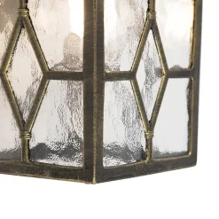 QAZQA wandlampen buiten london bruin e27 Outlet