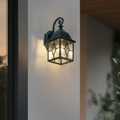 QAZQA wandlampen buiten london groen e27 Online