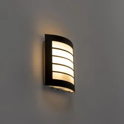 QAZQA wandlampen buiten miro zwart e27 Best