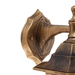 QAZQA wandlampen buiten new haven goudkleurig e27 Online