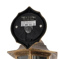 QAZQA wandlampen buiten new haven goudkleurig e27 Online