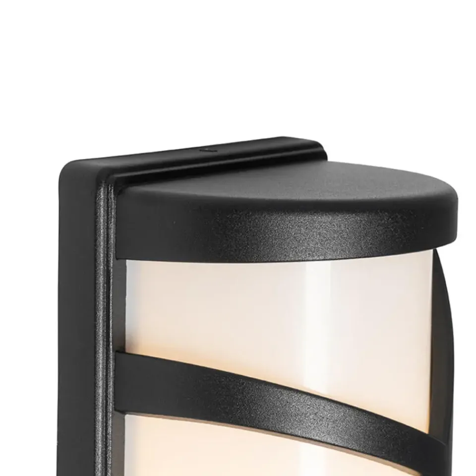 QAZQA wandlampen buiten suzie zwart e27 Discount