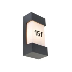 QAZQA wandlampen buiten tide grijs e27 Sale