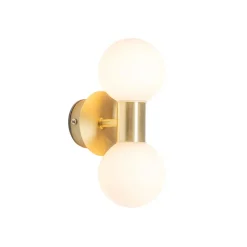 QAZQA wandlampen cederic goudkleurig g9 Hot