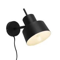 QAZQA wandlampen chappie zwart e27 Best