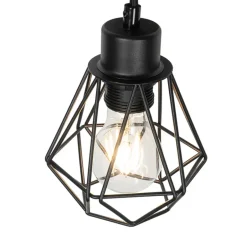 QAZQA wandlampen chon zwart e27 Best