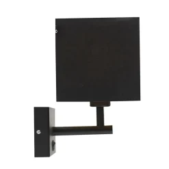 QAZQA wandlampen combi zwart e27 Discount