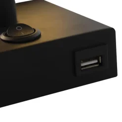 QAZQA wandlampen combi zwart e27 Discount