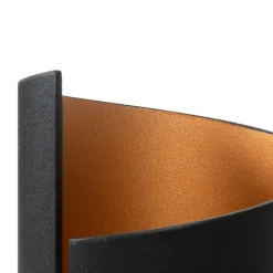 QAZQA wandlampen faldo zwart g9 Best