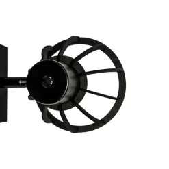 QAZQA wandlampen fotu zwart e27 Hot