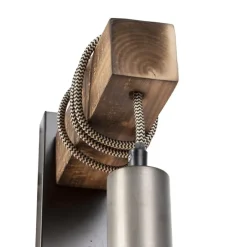 QAZQA wandlampen gallow zwart e27 Discount