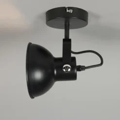 QAZQA wandlampen guida zwart e14 Clearance