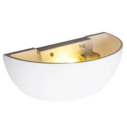 QAZQA wandlampen hiske wit e14 Best