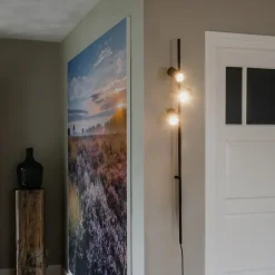 QAZQA wandlampen jeana luxe zwart gu10 Online