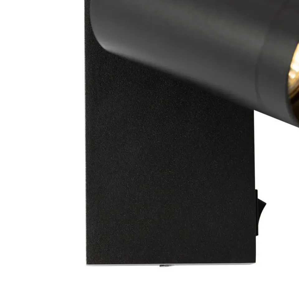 QAZQA wandlampen jeana luxe zwart gu10 Hot