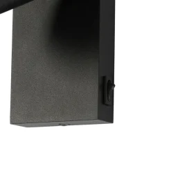 QAZQA wandlampen jeana luxe zwart gu10 Hot