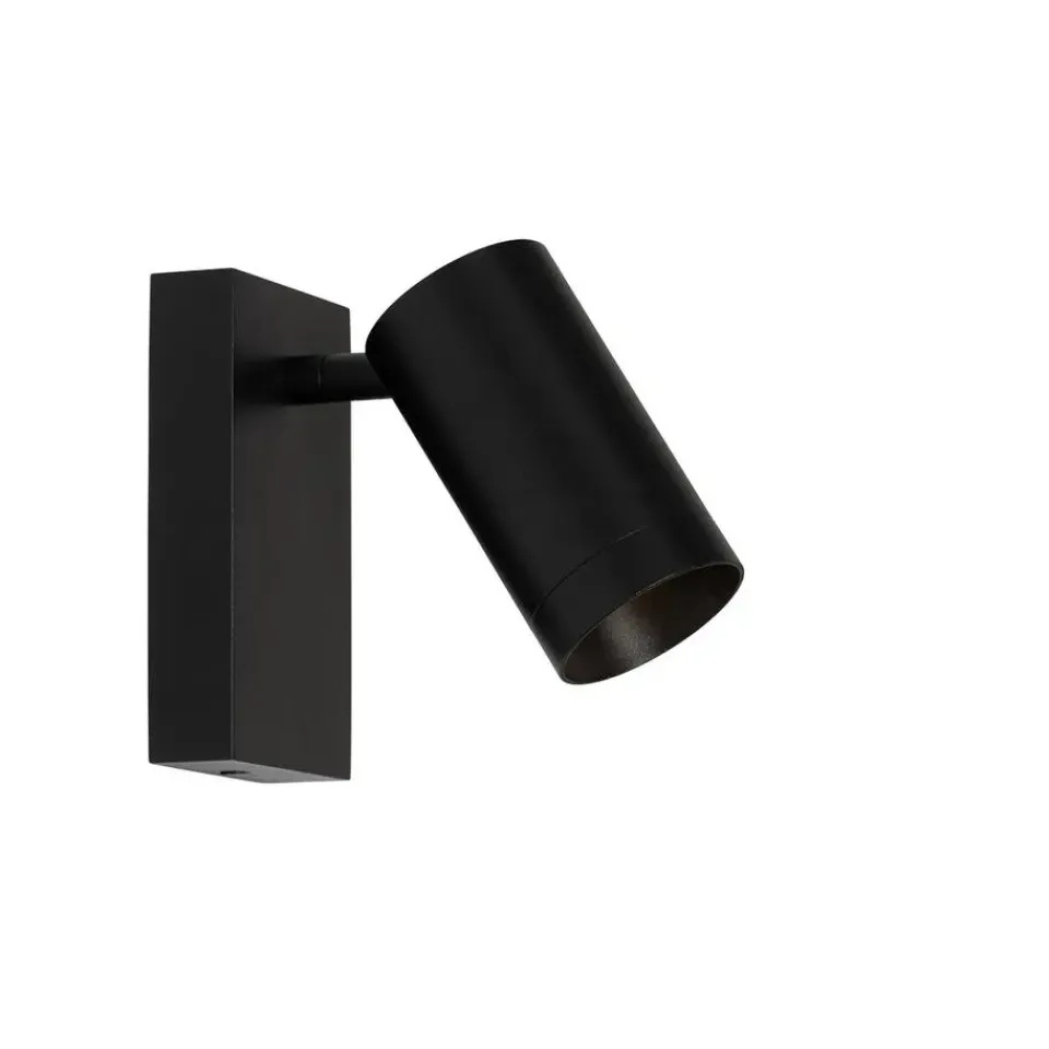 QAZQA wandlampen jeana luxe zwart gu10 Hot