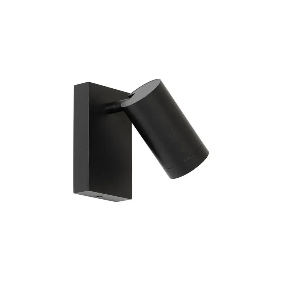 QAZQA wandlampen jeana luxe zwart gu10 Hot