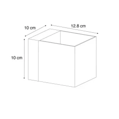 QAZQA wandlampen joris zwart geïntegreerde led Sale