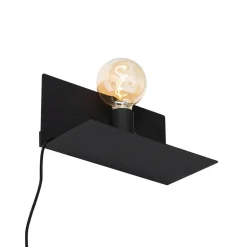 QAZQA wandlampen muro zwart e27 New