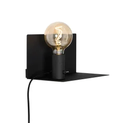 QAZQA wandlampen muro zwart e27 New