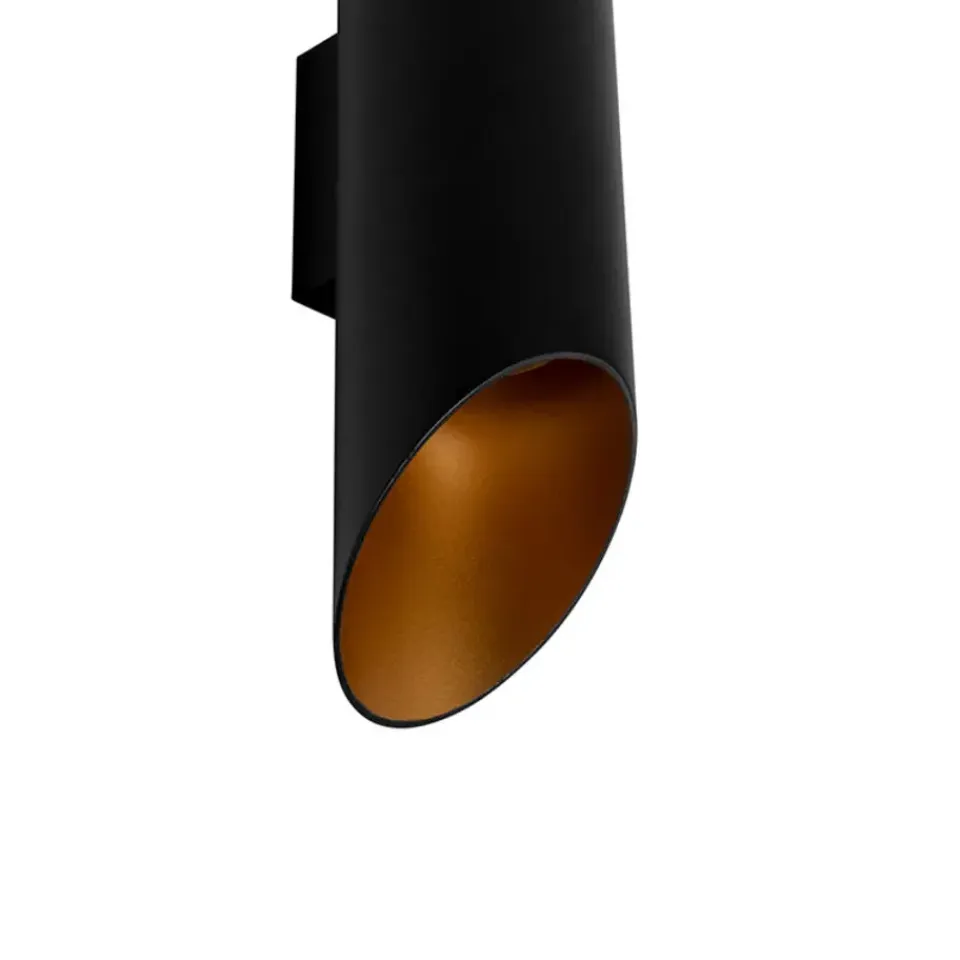 QAZQA wandlampen organa zwart gu10 Clearance