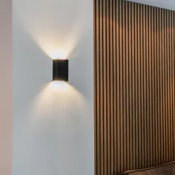 QAZQA wandlampen otan zwart g9 New