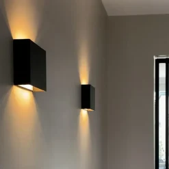 QAZQA wandlampen otan zwart g9 New