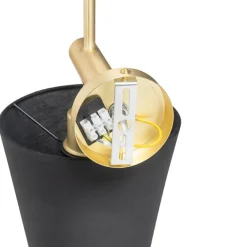 QAZQA wandlampen pluk goudkleurig e27 New