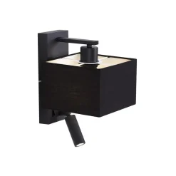 QAZQA wandlampen puglia zwart e27 Sale