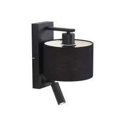 QAZQA wandlampen puglia zwart e27 New