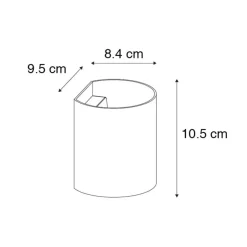 QAZQA wandlampen sabbio zwart g9 Clearance