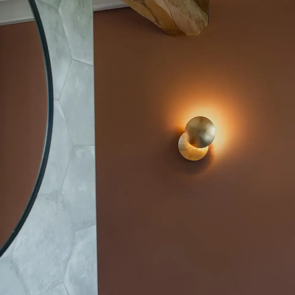 QAZQA wandlampen sunrise goudkleurig g9 Clearance