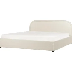 Beliani QUILLIEN - Bed met opbergruimte - Beige - 180 x 200 cm - Polyester New