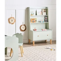 Leen Bakker QUILPIE - Boekenkast 3-laags - Lichtgroen - MDF Sale
