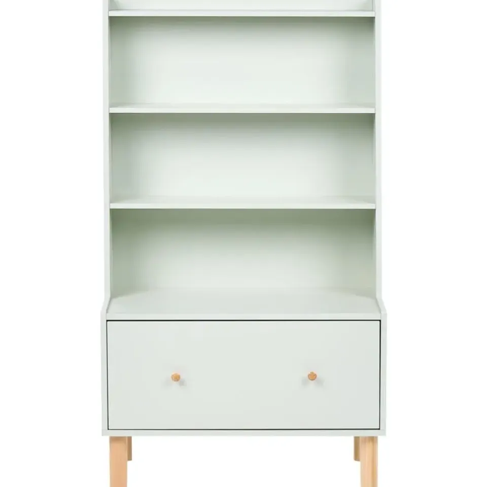 Leen Bakker QUILPIE - Boekenkast 3-laags - Lichtgroen - MDF Sale