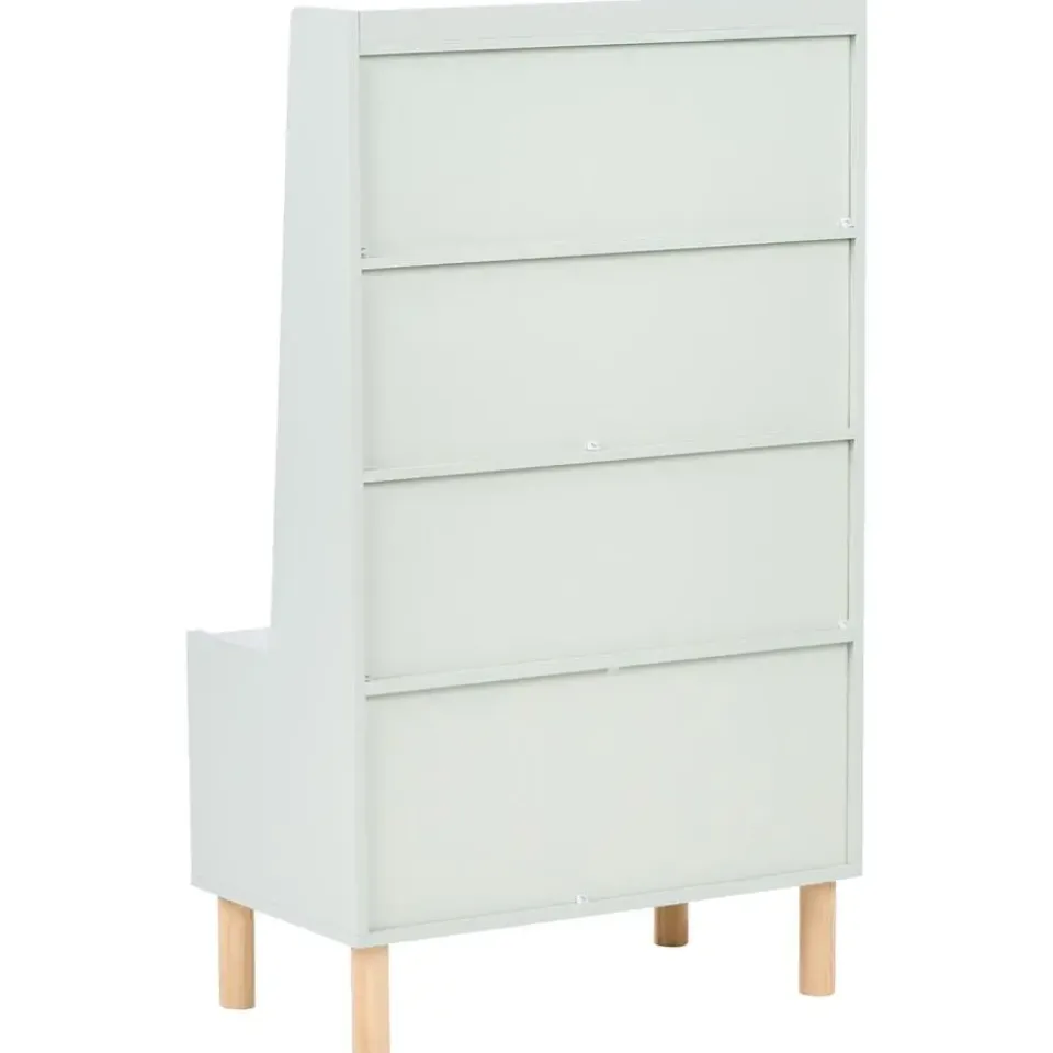 Leen Bakker QUILPIE - Boekenkast 3-laags - Lichtgroen - MDF Sale