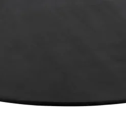 QUVIO Eettafel Sofia – Rond – Ø130 – Kruispoot – Zwart New