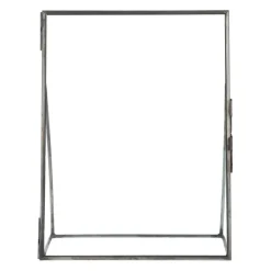 QUVIO Fotolijst - Metaal - Glas - Antraciet - 15.5 x 20 cm