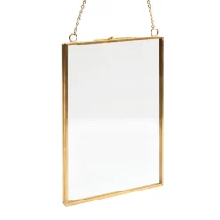 QUVIO Fotolijst met ketting 13 x 18cm - Goud Clearance
