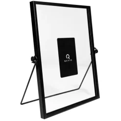 QUVIO Fotolijst staand staal 15 x 20 cm (bxh) - Zwart Outlet