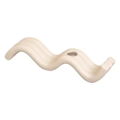 QUVIO Kandelaar golvend - Keramiek - Beige Outlet