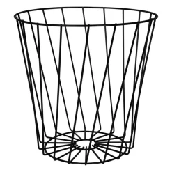 QUVIO Opbergmand - Metaal - Zwart Hot