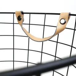 QUVIO Opbergmand metaal klein - Zwart Online