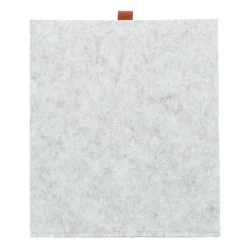 QUVIO Organizer vierkant - 23 x 26,5 cm - Vilt - Grijs Best